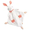 Image de Doudou mouchoir en velours blanc