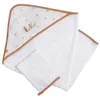 Image de Cape de bain et gant en coton - SUNLIGHT