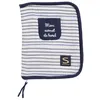Image de Protège carnet de santé en double gaze de coton marinière - BABY SAILOR