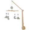 Image de Mobile musical bébé en bois avec 4 jouets - UNI SAUGE