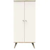 Image de Armoire 2 portes avec pieds bois - CAMILLE