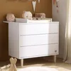 Image de Commode 3 tiroirs pieds bois - PALOMA