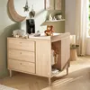Image de Commode-îlot bébé avec rangements 3 faces - ILOT BEBE