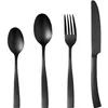 Image de Ménagères - ARTHUR MARTIN - AM5136 - 24 pièces - Acier inoxydable - Finition noir