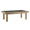 Image de Billard transformable en table - René Pierre - LAFITE Chene Sable - Drap Gris Ardoise - 16 billes incluses