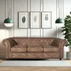 Image de Canapé CHESTERFIELD 3 places / Marron vieilli