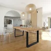 Image de Table à manger CANTAL 180x100 - 8 personnes / Chêne massif