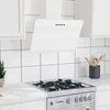 Image de (Blanc)Hotte de cuisine - SIGNOR - Hotte aspirante murale 60 cm Acier et verre trempé Blanc 53289