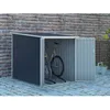 Image de Abri à vélo métal en acier galvanisé gris anthracite 28 m² pour 2 vélos - NIKI