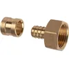 Image de Raccord PER droit - PB TUB - F 3/8 - Écrou à portée plate - Diamètre 16 mm - A glissement