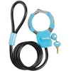 Image de MASTER LOCK Câble antivol à clé avec menotte 1m.