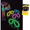 Image de Kit de fête fluo - PTIT CLOWN - 20 pièces - Noir - Idéal pour les fêtes