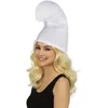 Image de Déguisement Schtroumpf - Bonnet blanc en feutrine - Enfant