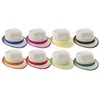 Image de Chapeau adulte Borsalino - PTIT CLOWN - 8 modèles - Ruban coloré - Tissage paille fin