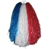 Image de Pom-pom - PTITCLOWN - Bleu Blanc Rouge - Accessoire de fête - Supporter équipe - Vendu à lunité