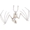 Image de Squelette de Chauve-Souris à Suspendre - PTIT CLOWN - 22239 - Décoration Halloween Maison Hantée - Plastique - 16 x 30 cm - Blanc
