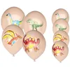 Image de PTIT Clown re22463 - Lot de 8 ballons anniversaire Dinosaures