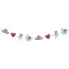 Image de Guirlande Anniversaire - PTIT CLOWN - Princesses - 3 6m - 8 Fanions