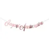 Image de Guirlande - PTIT CLOWN - re22617 - Joyeux Anniversaire - Rose Gold - 250 m