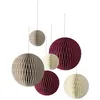 Image de Boules alvéolées - PTIT CLOWN - Lot de 6 - Bordeaux - Intérieur