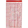 Image de Rideau - PTIT Clown - re22652 - Coeurs Rouges - 1 x 2 mètres - Lamé Métallisé
