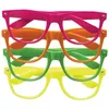 Image de Lunettes - PTIT CLOWN - re22673 - Lot de 4 paires - Fluo - Taille unique adulte