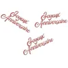 Image de Confettis Pailletés - PTIT CLOWN - Joyeux Anniversaire - Rose Gold - Lot de 30 - 3 cm