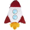 Image de Piñata - PTIT CLOWN - Fusée - Multicolore - 39 x 44cm - Thème Astronaute