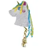 Image de Piñata - PTIT CLOWN - Licorne - Multicolore - 39.4 x 40.9 cm - Anniversaire enfant