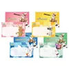 Image de Cartons dinvitation - PTIT CLOWN - Lapins Crétins - Lot de 8 - Multicolore