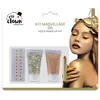Image de Kit maquillage - PTIT CLOWN - re23352 - Gel pailleté - Crème dorée - 20 strass Or