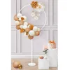 Image de Décoration de fête - PTIT CLOWN - Support à ballons rond 165 cm - Blanc - Plastique