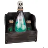 Image de Étagère sonore et lumineuse - PTIT CLOWN - 23582 - 30 cm - Halloween - Décoration festive