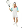 Image de Déguisement - PTIT CLOWN - Joueur de Tennis - Blanc - Léger et confortable - Chemise short bandeau
