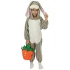 Image de Déguisement Lapin Enfant - PTIT CLOWN - PTIT CLOWN - Gris - 5 ans+ - Polyester