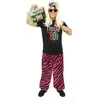 Image de Déguisement - PTIT CLOWN - PTIT CLOWN - Années 80 - Noir - T-shirt & pantalon