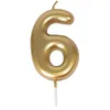 Image de Bougie Anniversaire - PTIT CLOWN - Chiffre 6 - Or