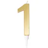 Image de Bougie anniversaire - PTIT CLOWN - Géante - Or - Chiffre 1
