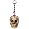 Image de Crâne suspendu Halloween - PTIT CLOWN - 40 cm - Chaîne incluse - Décoration effrayante - Ambiance immersive
