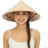 Image de Chapeau Paille Vietnamien - Marque Inconnue - Jaune