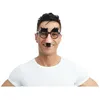 Image de Lunettes Groucho - Lunettes en plastique avec nez moustache et sourcils en peluche - Mixte