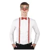 Image de Set de Noël - JOUR DE FETE - Lunettes Noeud Papillon Bretelles - Rouge Vert Marron