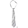 Image de Cravate - PTIT CLOWN - Sequins - Élastique - Argent