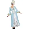 Image de Déguisement Femme - PTIT CLOWN - Marquise - Bleu et blanc - Satin & tulle - Taille L-XL