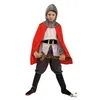 Image de Costume Chevalier Enfant Rouge - PTIT CLOWN - Polyester - Idéal pour fêtes costumées Carnaval Halloween Spectacle