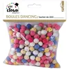 Image de Boules Dancing - PTIT CLOWN - Sachet de 500 - Multicolores - Pour Sarbacanes - Amusement garanti