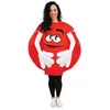 Image de DÉGUISEMENT BONBON ROND ROUGE ADULTE TAILLE UNIQUE