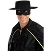 Image de Loup tissu noir bandit masqué Zoro - PTIT CLOWN - Adulte - Noir