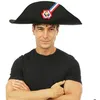 Image de Déguisement - PTIT CLOWN - Chapeau Tricorne de Napoléon Adulte imitation laine - Noir - Femme - Intérieur