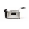 Image de Friteuse double LIVOO DOC217 - 2 x 3 L - Inox 3300W - Noir + Gris